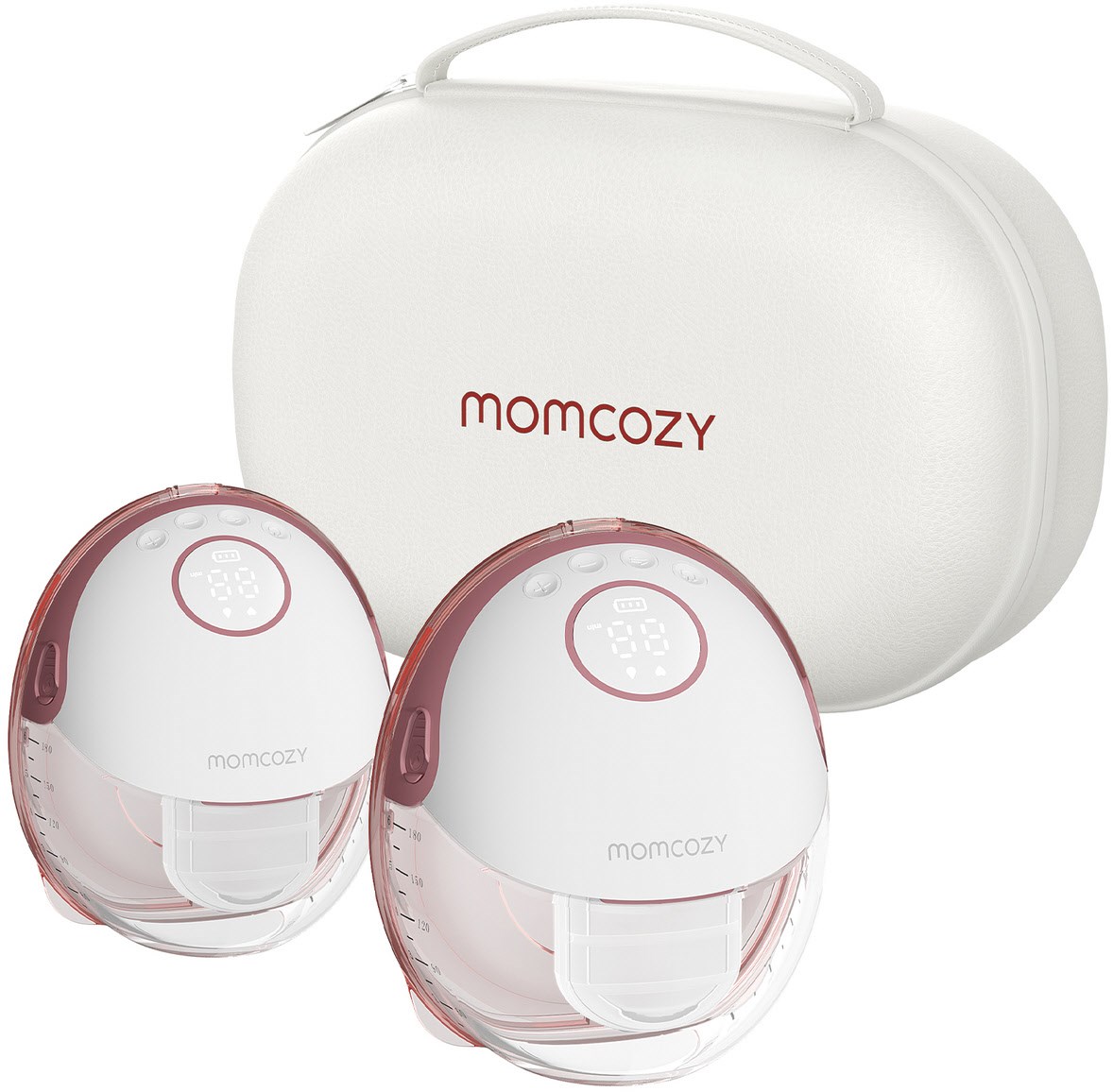 M6 Mobile Milch Pumpe Doppelt Maroon M6 Mobile Milch Pumpe Doppelt Maroon von Momcozy