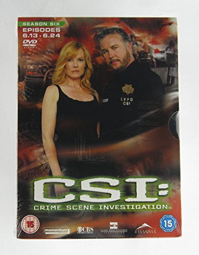 CSI: Crime Scene Investigation - Season 6.2 (3 DVDs) [UK Import] von Momentum Pictures