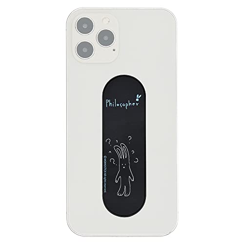 Momostick Flatstick - Smartphone Fingerhalter - Selfie Handyhalter - Handy Fingerhalterung Handy Halter Ständer Griff - Handy Halterung Handy Ring - Finger Handy Griff - Philosopher von Momostick