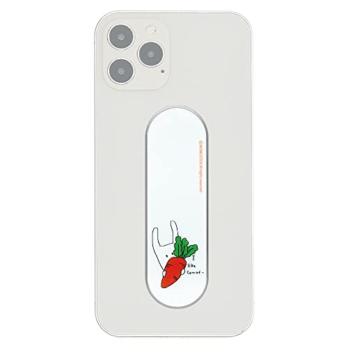 Momostick Phonegrip Ständer Kabelloses Aufladen, Schlank, Zwei-Wege-Ständer, Flach zusammenklappbar, Autohalterung, Neuer Fingergriff für alle Smartphones -Karotte Momostick Phonegrip Ständer Kabelloses Aufladen, Schlank, Zwei-Wege-Ständer, Flach zusammenklappbar, Autohalterung, Neuer Fingergriff für alle Smartphones -Karotte von MOMO STICK