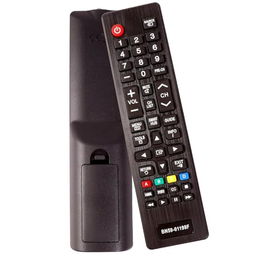 Momowin 2 Pcs Universal Fernbedienung,Ohne Programmierung,BN59-01199F-Fernbedienung Passend für die Meisten Samsung TVs Momowin 2 Pcs Universal Fernbedienung,Ohne Programmierung,BN59-01199F-Fernbedienung Passend für die Meisten Samsung TVs von Momowin