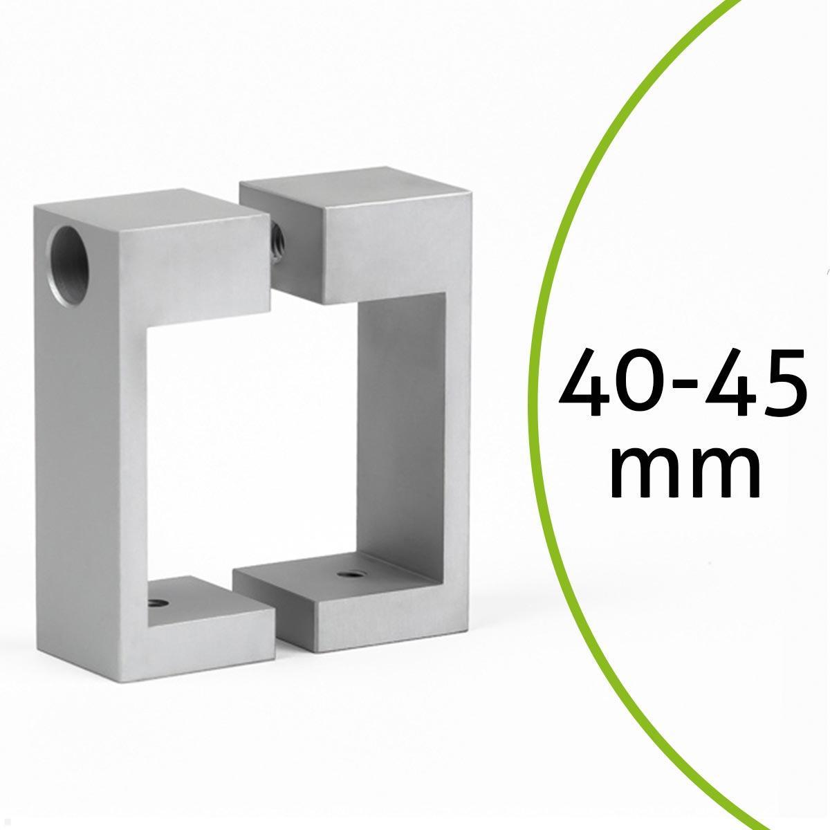 MonLines MBRE45S Befestigungsrechteck f?r Rohre 40-45mm silber MonLines MBRE45S Befestigungsrechteck f?r Rohre 40-45mm silber von MonLines