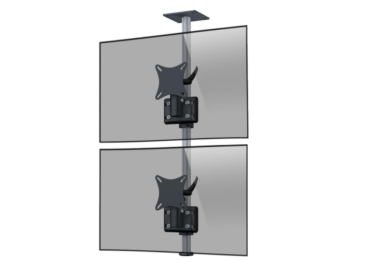 MonLines MDH201B Flat 2-fach vertikal Monitor Deckenhalter 25-32 Zoll, schwarz MonLines MDH201B Flat 2-fach vertikal Monitor Deckenhalter 25-32 Zoll, schwarz von MonLines