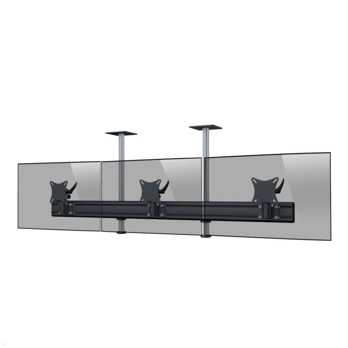 MonLines MDH204B Flat 3-fach Monitor Deckenhalter bis 32 Zoll, schwarz MonLines MDH204B Flat 3-fach Monitor Deckenhalter bis 32 Zoll, schwarz von MonLines
