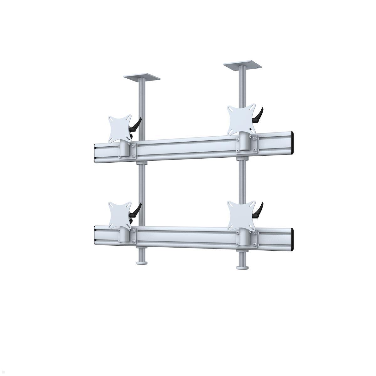 MonLines MDH221G Flat 2+2 Monitor Deckenhalterung bis 32 Zoll, grau MonLines MDH221G Flat 2+2 Monitor Deckenhalterung bis 32 Zoll, grau von MonLines