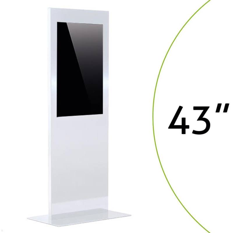 MonLines MDS014W Design IR Touch Display Stele 43 Zoll THIN von MonLines