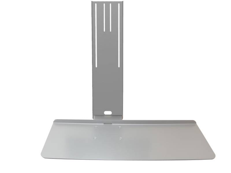 MonLines MTB001S Tastaturhalterung zur Monitor Befestigung, silber von MonLines