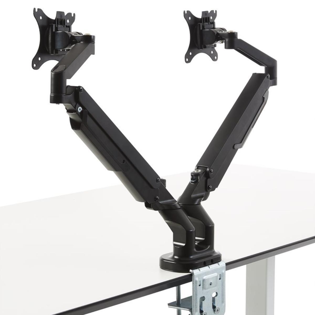 MonLines MTH008B Monitorhalterung 2 Monitore h?henverstellbar, schwarz MonLines MTH008B Monitorhalterung 2 Monitore h?henverstellbar, schwarz von MonLines