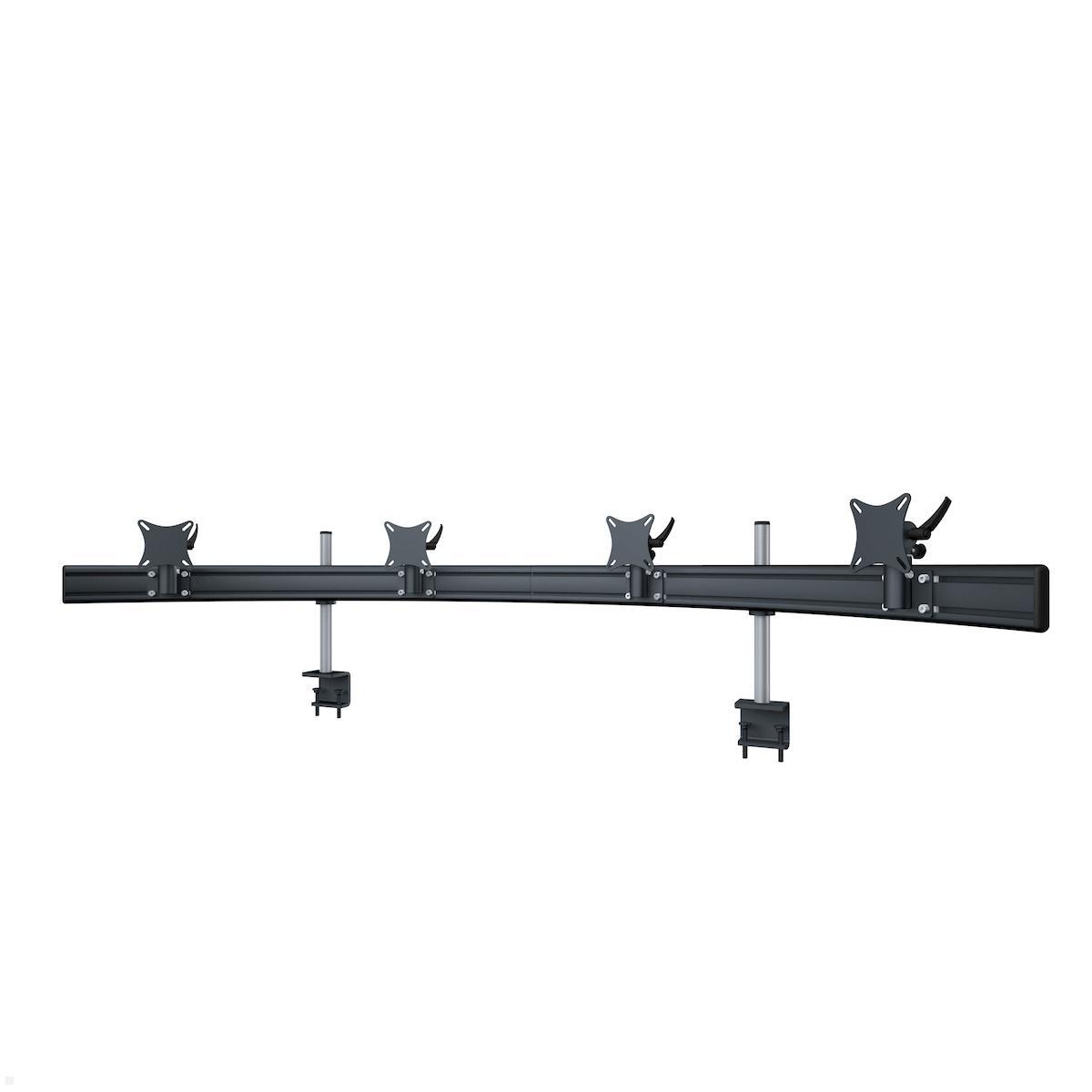 MonLines MTH217B Para 4-fach Monitorhalter Tischklemme bis 24 Zoll, schwarz MonLines MTH217B Para 4-fach Monitorhalter Tischklemme bis 24 Zoll, schwarz von MonLines