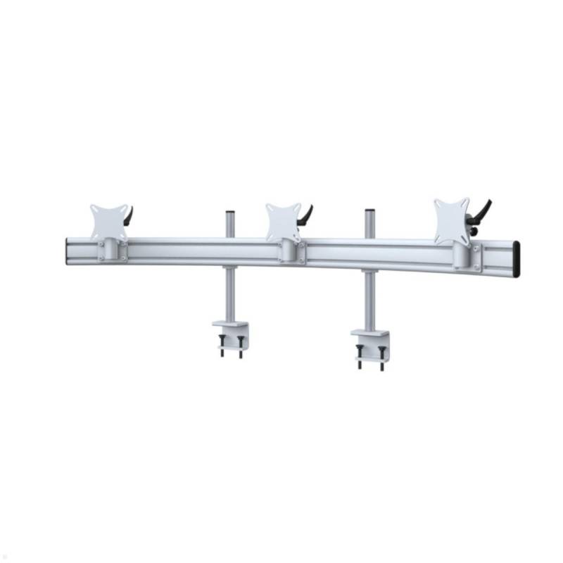 MonLines MTH219G Para 3-fach Monitorhalter Tischklemme bis 32 Zoll, grau von MonLines