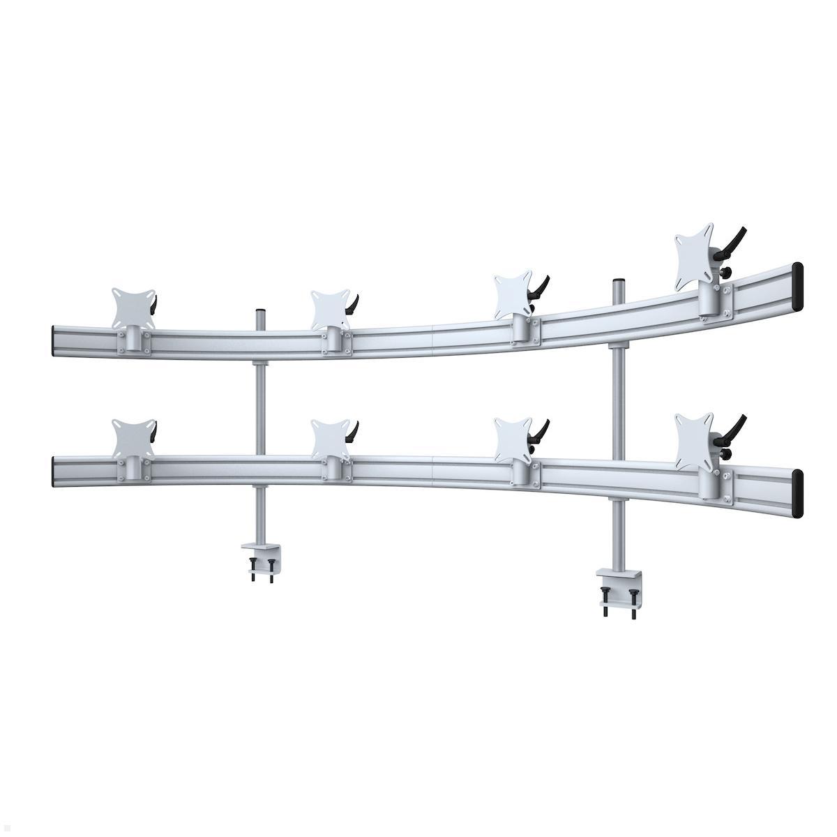 MonLines MTH220G Para 4+4 Monitorhalterung Tischklemme bis 24 Zoll, grau MonLines MTH220G Para 4+4 Monitorhalterung Tischklemme bis 24 Zoll, grau von MonLines