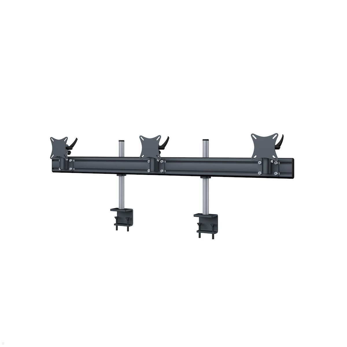 MonLines MTH242B Flat 3-fach Monitorhalterung Tischklemme bis 32 Zoll, schwarz MonLines MTH242B Flat 3-fach Monitorhalterung Tischklemme bis 32 Zoll, schwarz von MonLines