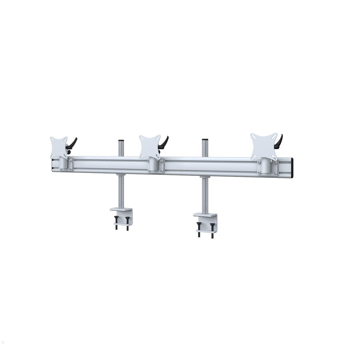 MonLines MTH242G Flat 3-fach Monitorhalterung Tischklemme bis 32 Zoll, grau MonLines MTH242G Flat 3-fach Monitorhalterung Tischklemme bis 32 Zoll, grau von MonLines