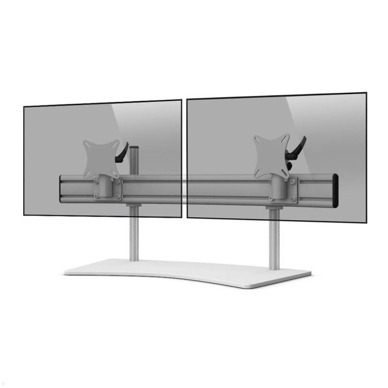 MonLines MTH243G Para 2-fach Monitorhalterung Standfu? 25-32 Zoll, grau von MonLines