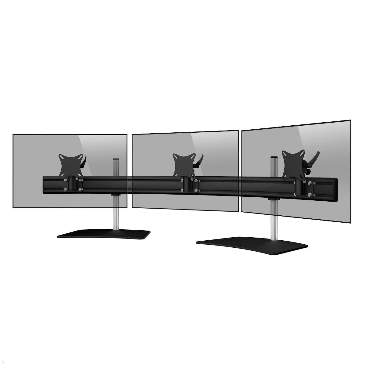 MonLines MTH245B Para 3-fach Monitorhalterung Standfu? bis 32 Zoll, schwarz MonLines MTH245B Para 3-fach Monitorhalterung Standfu? bis 32 Zoll, schwarz von MonLines