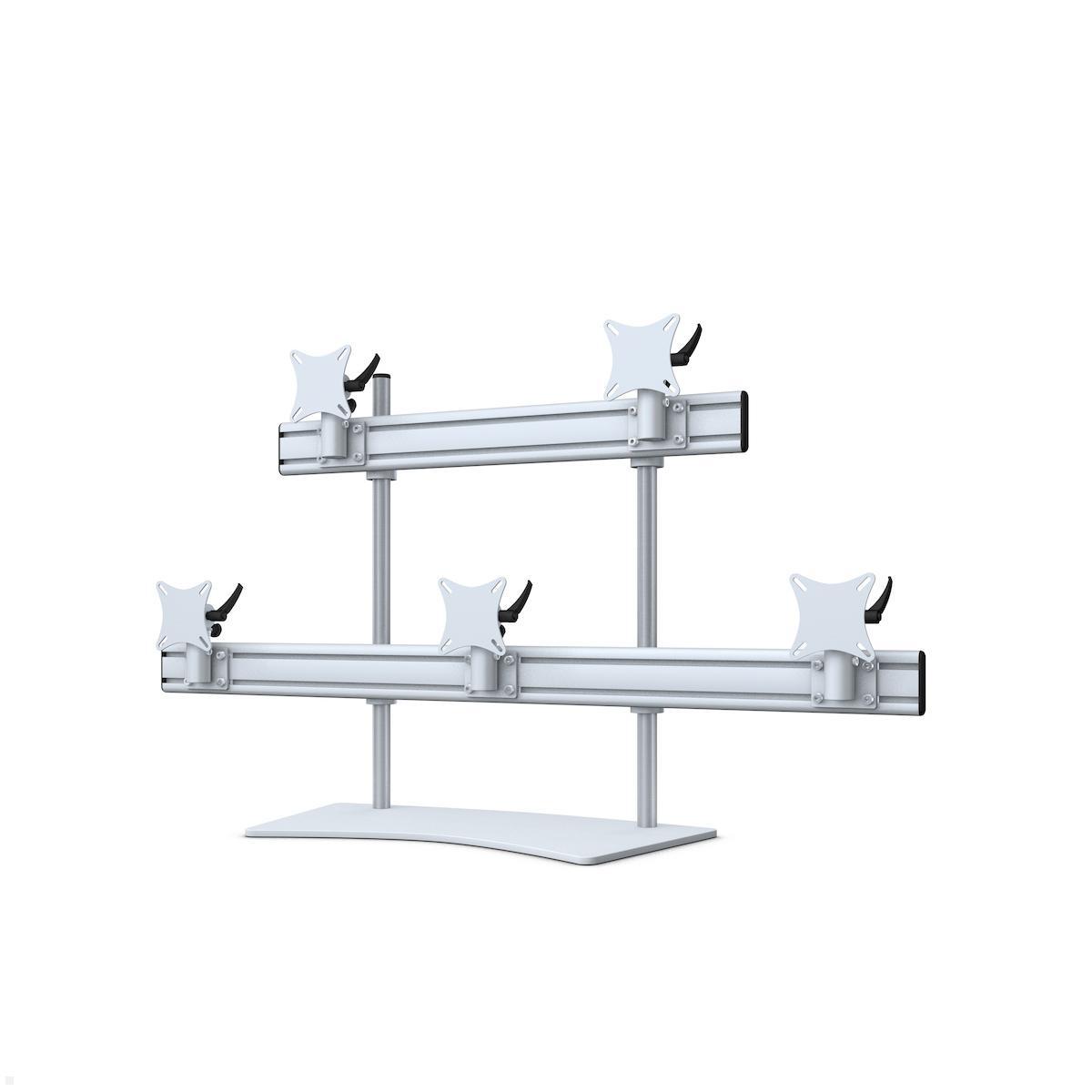 MonLines MTH285G Flat 3+2 Monitorhalterung mit Tischstandfu? bis 24 Zoll, grau MonLines MTH285G Flat 3+2 Monitorhalterung mit Tischstandfu? bis 24 Zoll, grau von MonLines