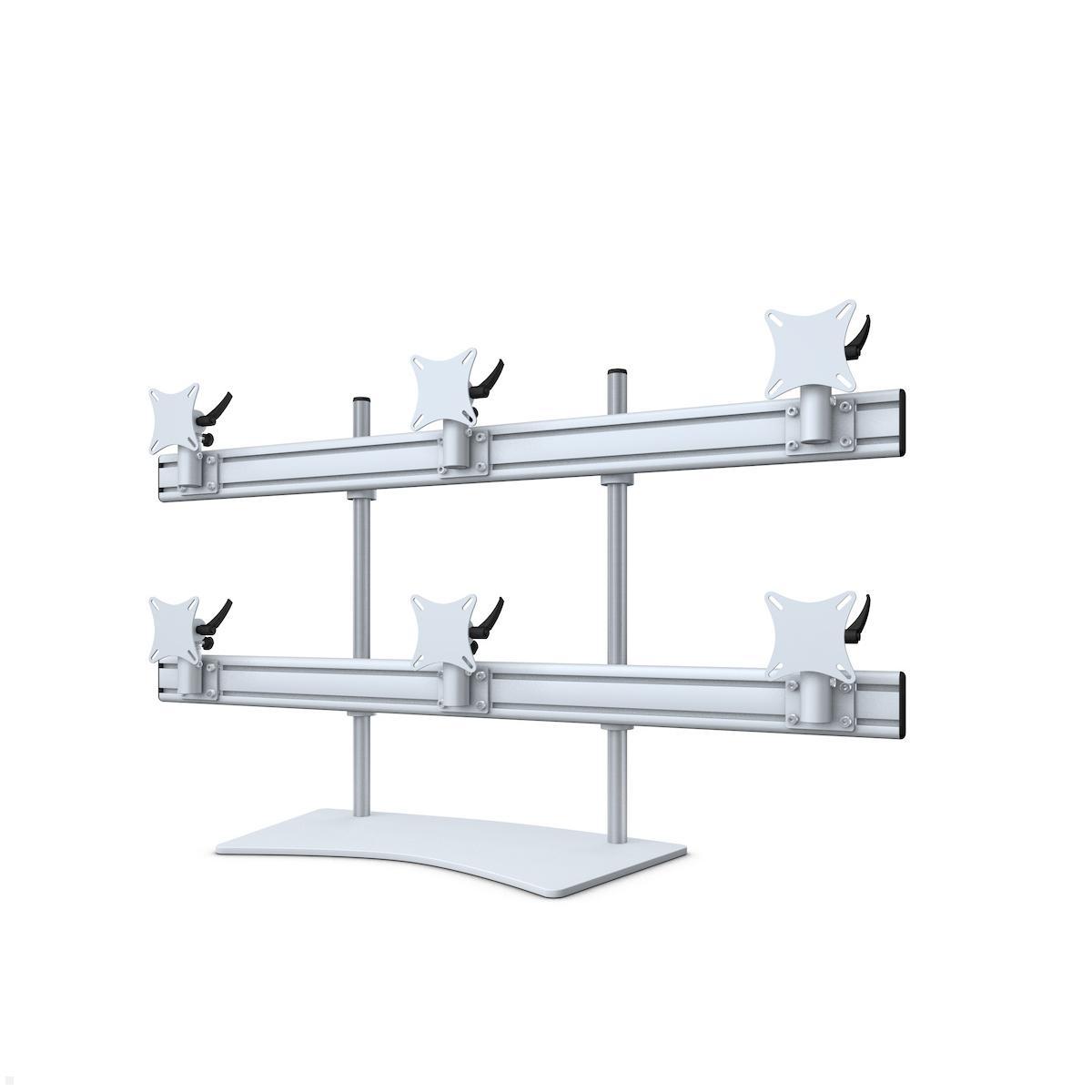 MonLines MTH286G Flat 3+3 Monitorhalterung mit Tischstandfu? bis 32 Zoll, grau MonLines MTH286G Flat 3+3 Monitorhalterung mit Tischstandfu? bis 32 Zoll, grau von MonLines