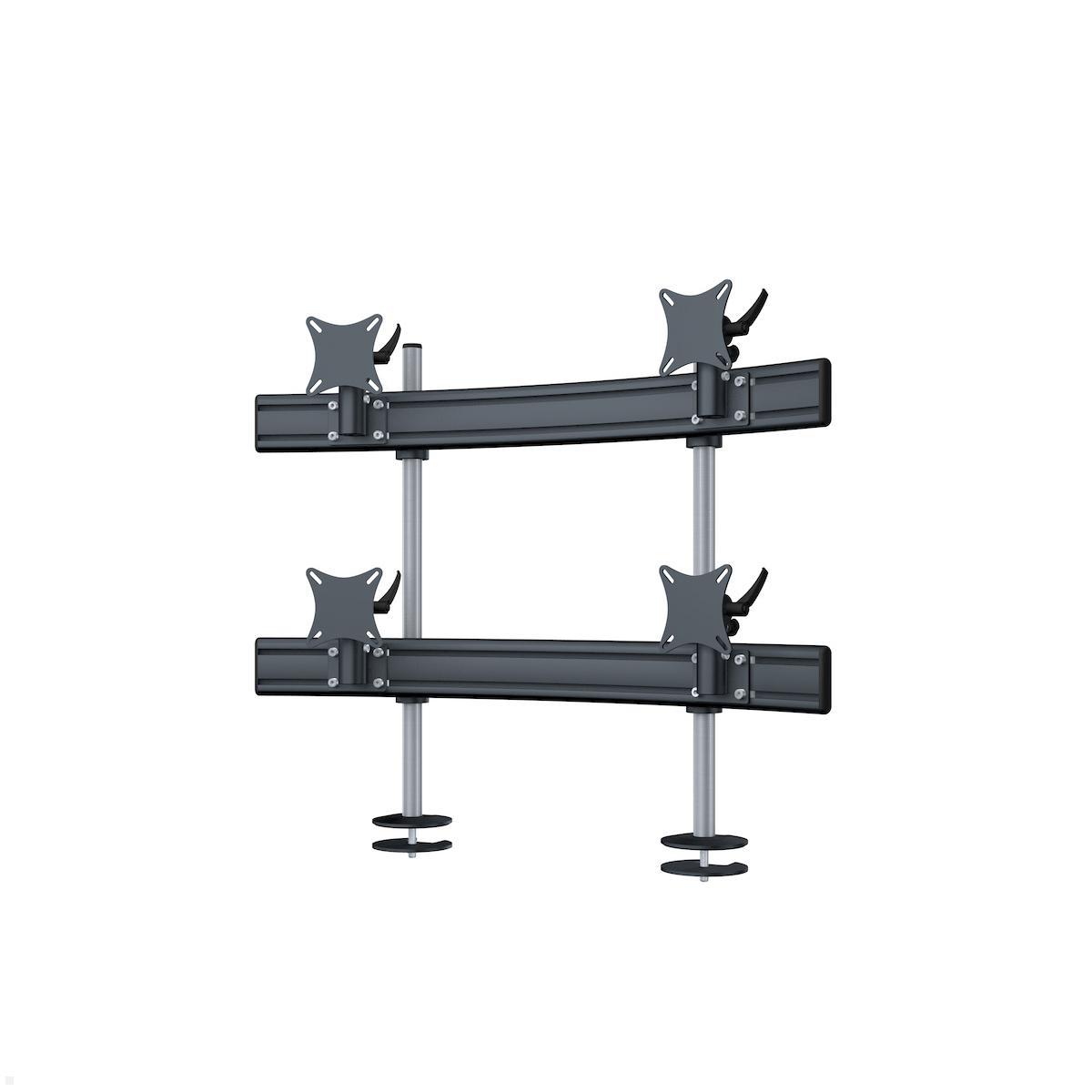 MonLines MTH296B Para 2+2 Monitor Tischhalter Einbau bis 32 Zoll, schwarz MonLines MTH296B Para 2+2 Monitor Tischhalter Einbau bis 32 Zoll, schwarz von MonLines
