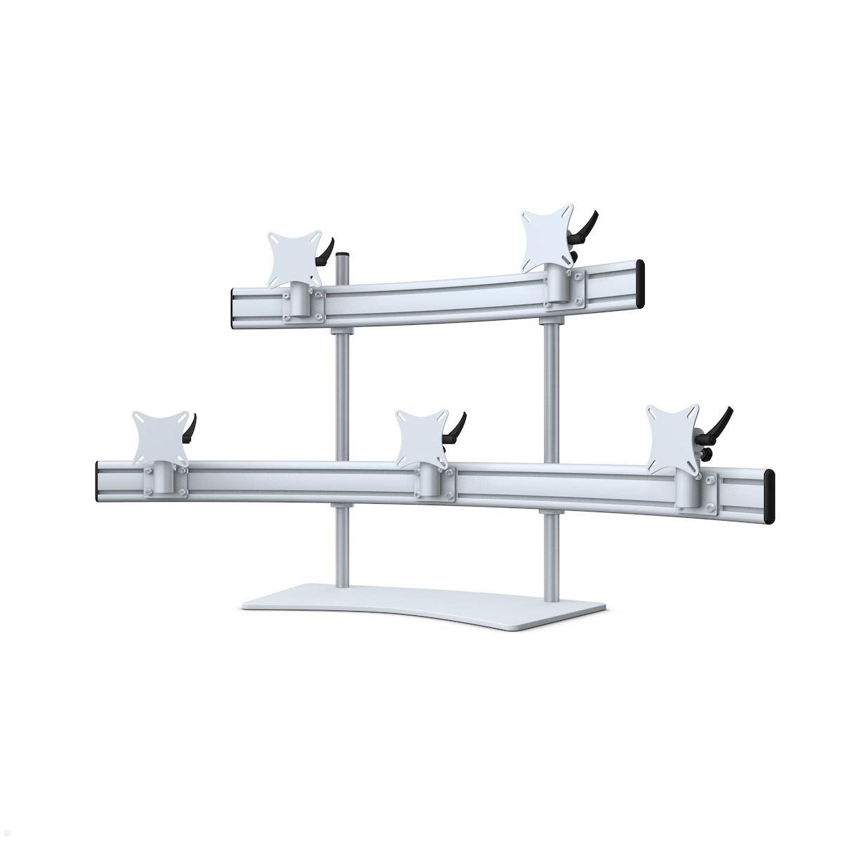 MonLines MTH304G Para 3+2 Monitor Tischhalter Standfu? bis 24 Zoll, grau MonLines MTH304G Para 3+2 Monitor Tischhalter Standfu? bis 24 Zoll, grau von MonLines