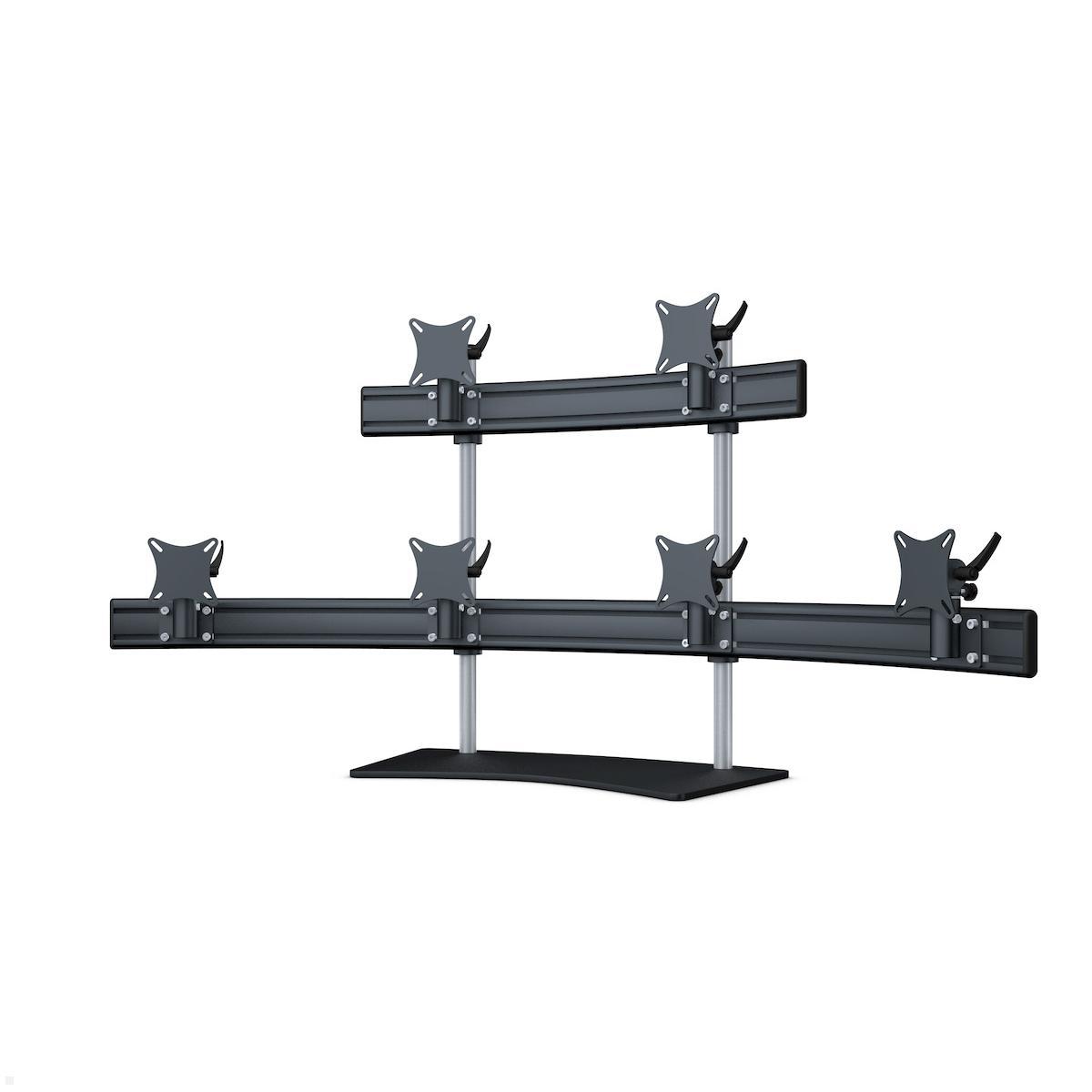 MonLines MTH305B Para 4+2 Monitor Tischhalter Standfu? bis 19 Zoll, schwarz MonLines MTH305B Para 4+2 Monitor Tischhalter Standfu? bis 19 Zoll, schwarz von MonLines