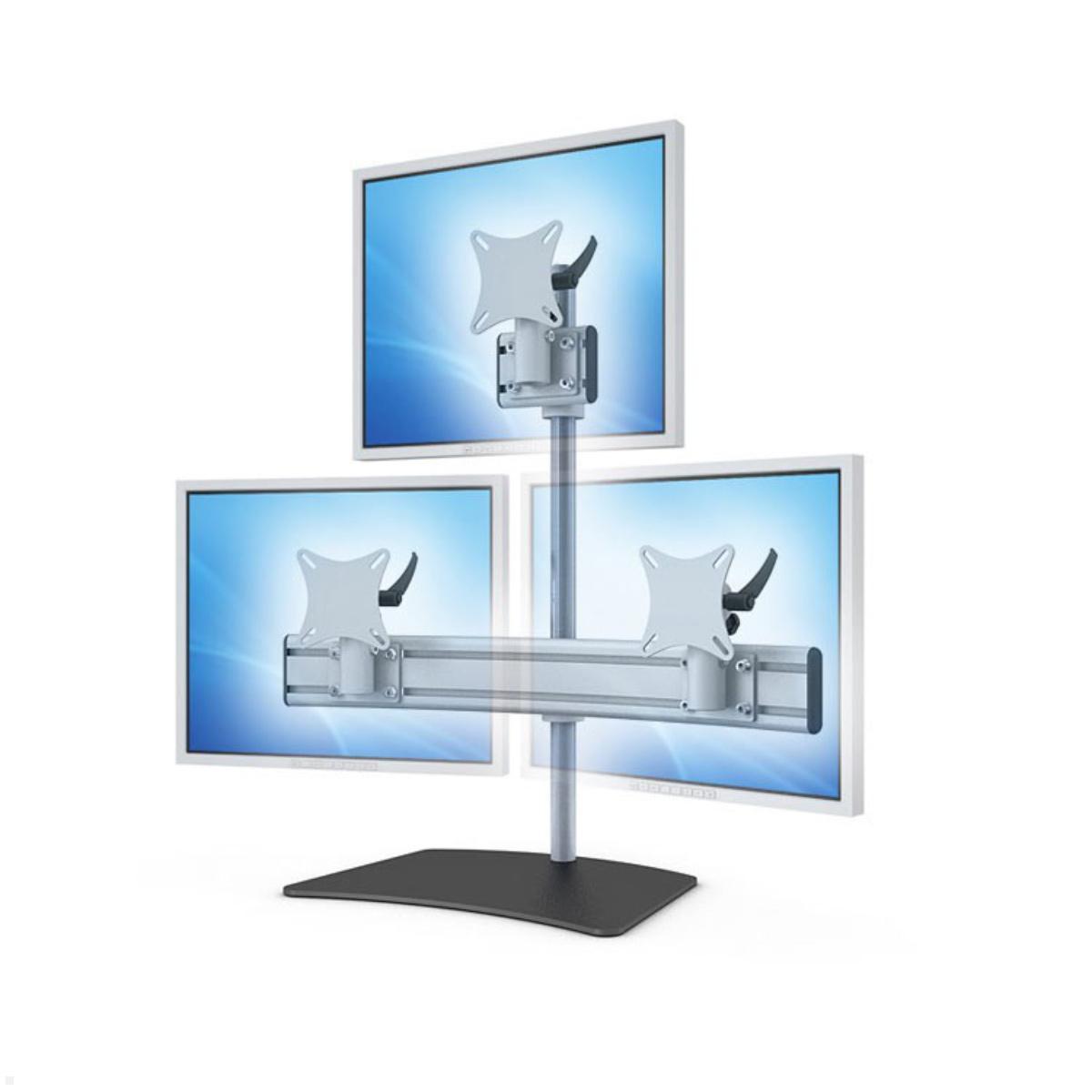 MonLines MTH306G Para 2+1 Monitor Tischhalter Standfu? bis 19 Zoll, grau MonLines MTH306G Para 2+1 Monitor Tischhalter Standfu? bis 19 Zoll, grau von MonLines