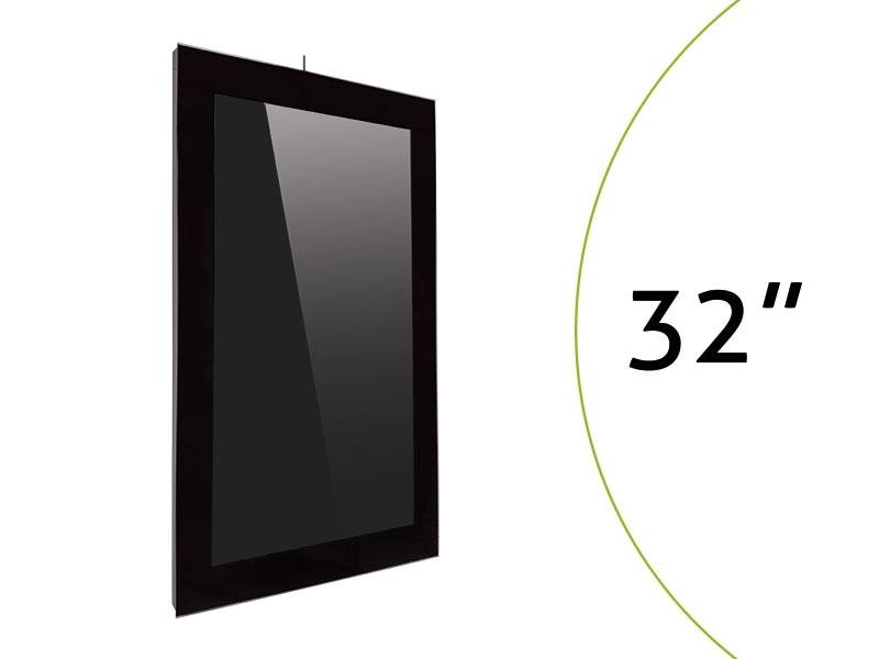 MonLines MWD001B Design Wand Display 32 Zoll Premium hoch von MonLines