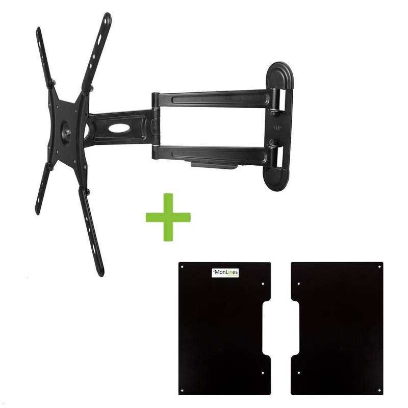 MonLines MWH032B schwenkbare TV Wandhalterung mit VESA f?r Samsung Frame 32 von MonLines