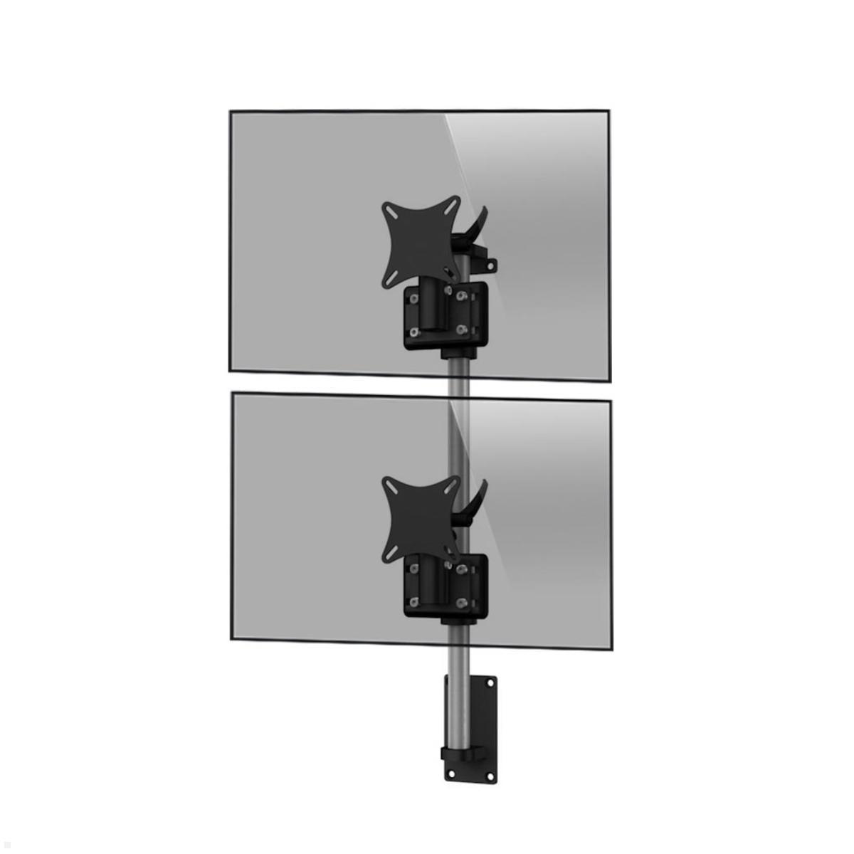 MonLines MWH201B Flat 2-fach vertikal Monitor Wandhalterung 25-32 Zoll, schwarz MonLines MWH201B Flat 2-fach vertikal Monitor Wandhalterung 25-32 Zoll, schwarz von MonLines