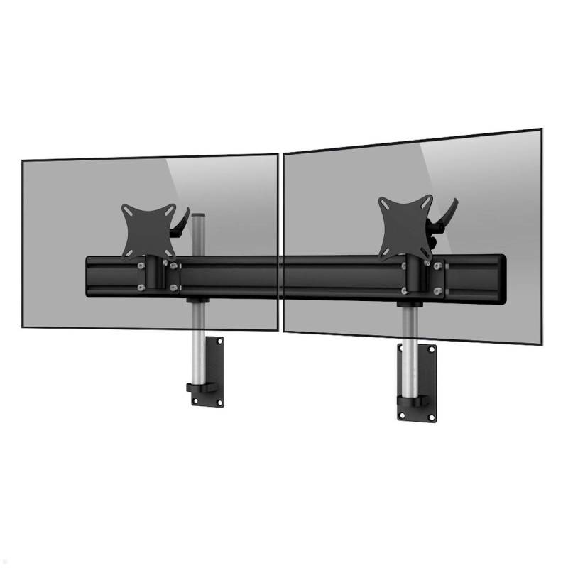 MonLines MWH203B Para 2-fach Monitor Wandhalterung bis 32 Zoll, schwarz von MonLines