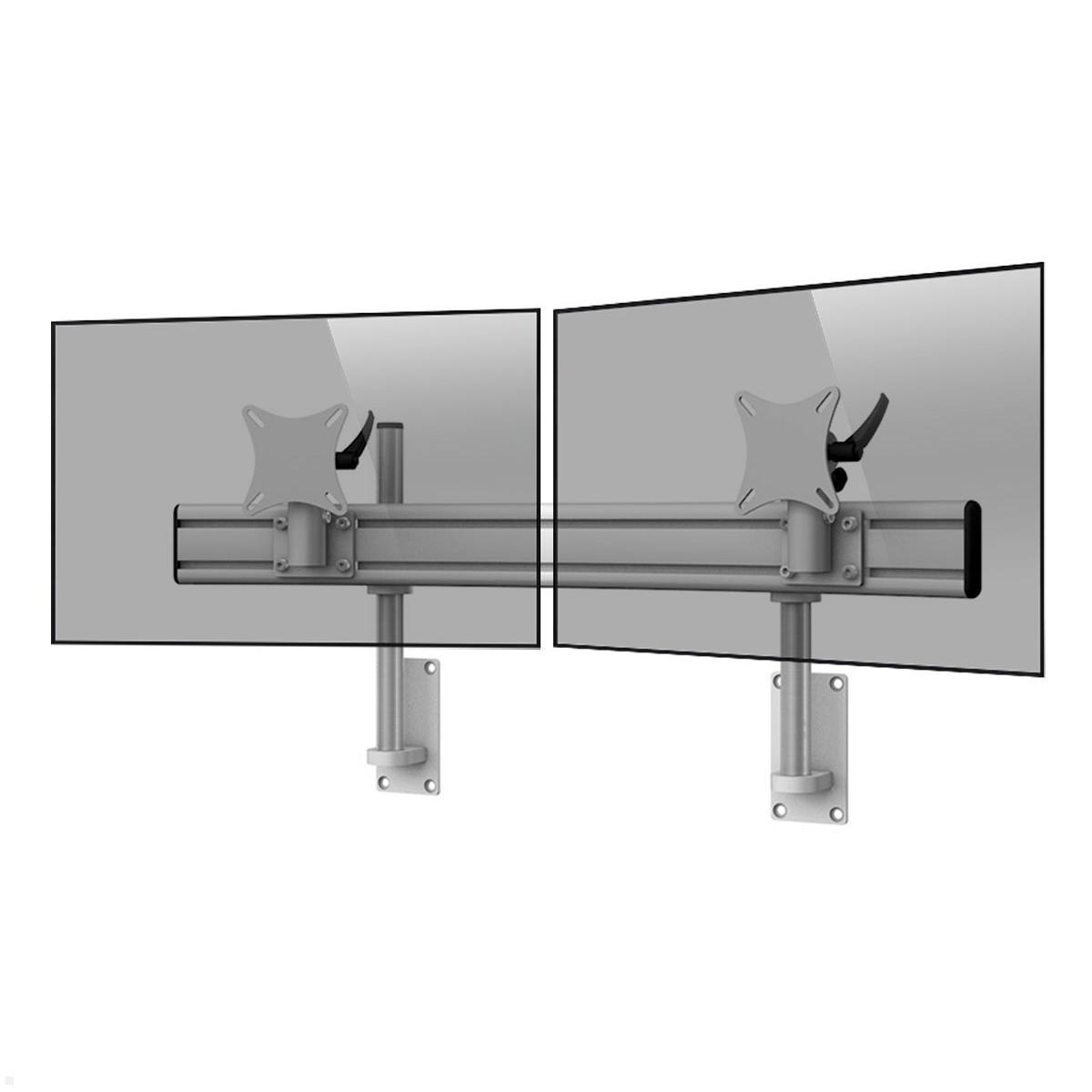 MonLines MWH203G Para 2-fach Monitor Wandhalterung bis 32 Zoll, grau MonLines MWH203G Para 2-fach Monitor Wandhalterung bis 32 Zoll, grau von MonLines
