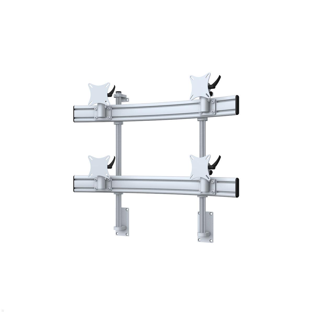 MonLines MWH224G Para 2+2 Monitor Wandhalterung bis 32 Zoll, grau MonLines MWH224G Para 2+2 Monitor Wandhalterung bis 32 Zoll, grau von MonLines