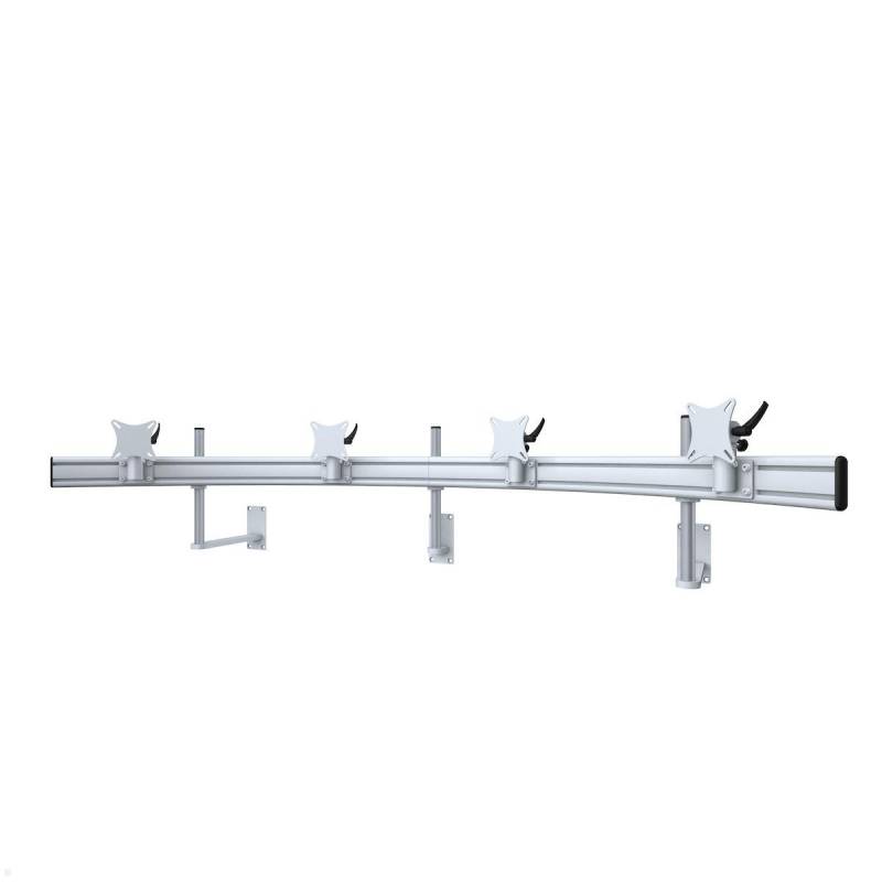 MonLines MWH226G Para 4-fach Monitor Wandhalter bis 32 Zoll, grau von MonLines