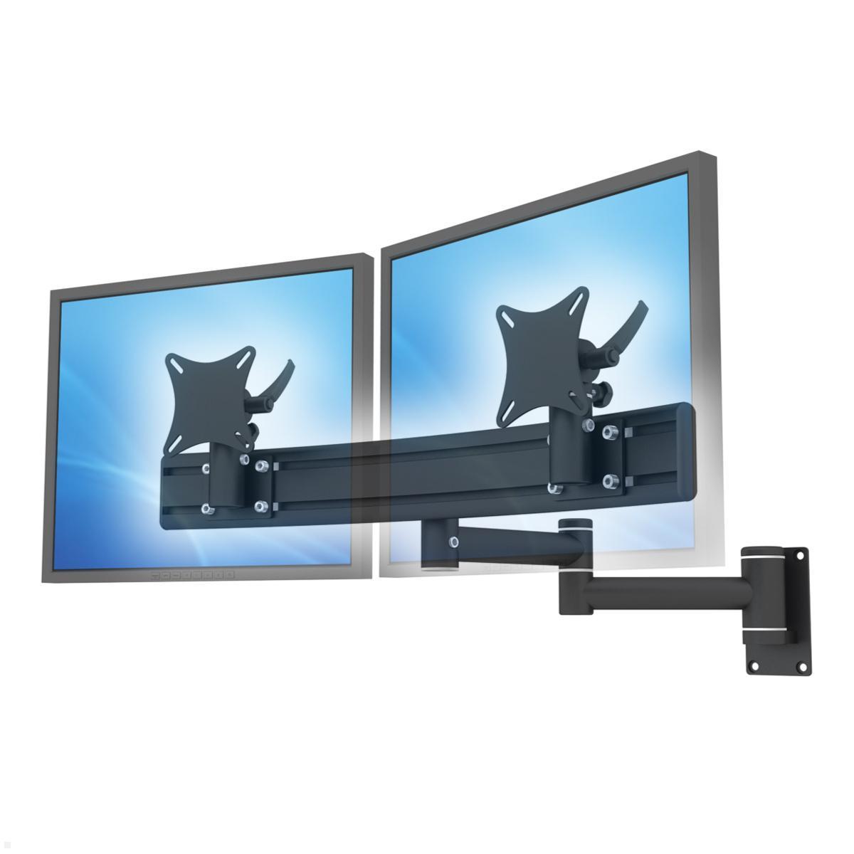 MonLines MWH229G TFT-Vario schwenkbarer Wandhalter f?r 2 Monitore mit Para Syste... MonLines MWH229G TFT-Vario schwenkbarer Wandhalter f?r 2 Monitore mit Para Syste... von MonLines