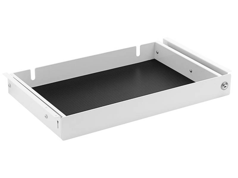 MonLines NTH002W Notebook Schublade unter dem Tisch mit Schloss, wei? von MonLines
