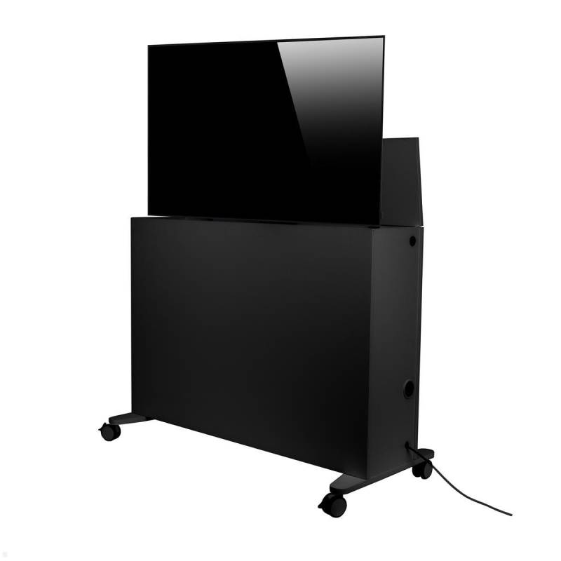 MonLines SIDEB75A mobiles TV Sideboard mit Lift bis 75 Zoll, anthrazit von MonLines