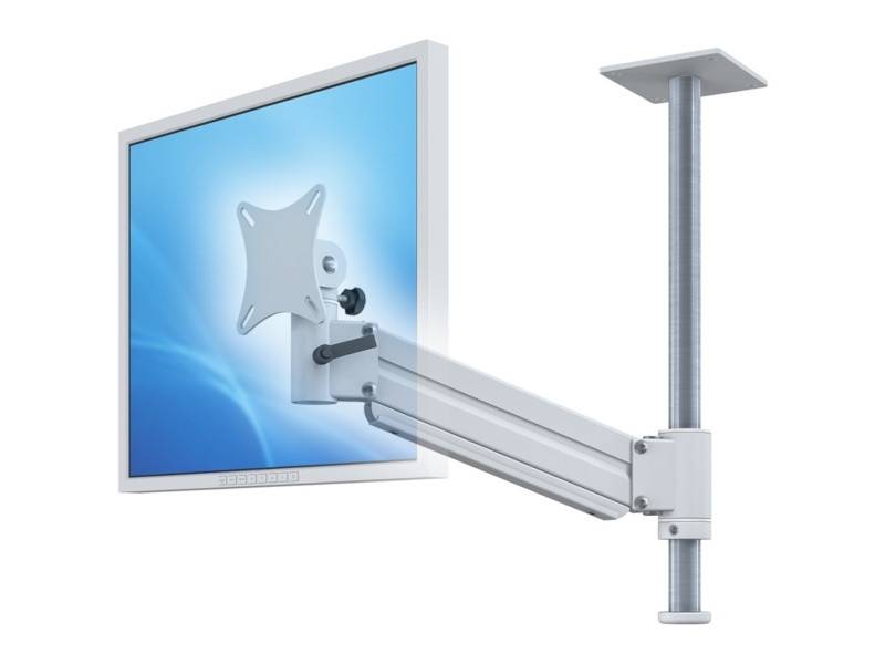 MonLines TFT-Lift Monitor Deckenhalterung bis 24Zoll WS, grau von MonLines
