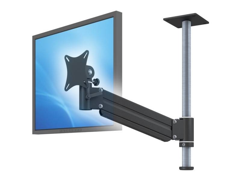 MonLines TFT-Lift Monitor Deckenhalterung bis 24Zoll WS, schwarz von MonLines