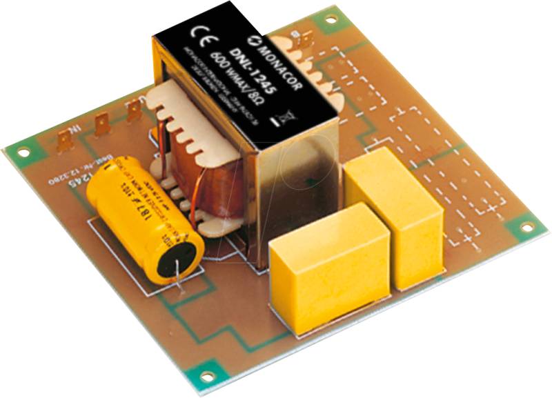 MON DNL-1245 - 2-Wege-Weiche, Bass, 8 Ohm von Monacor