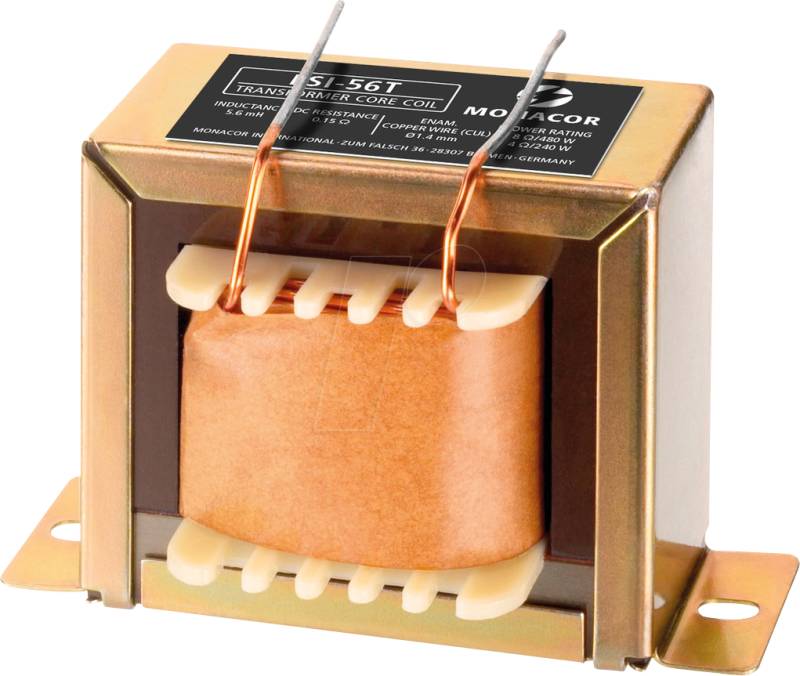 MON LSI-56T - MONACOR Trafokernspule, 5,6 mH, 0,15 Ohm von Monacor