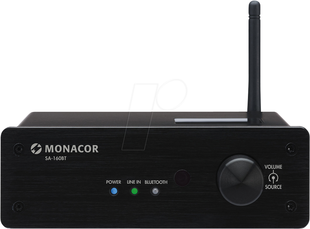 MON SA-160BT - Monacor Stereo-Verstärker, 2x 30 W von Monacor