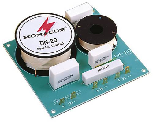 Monacor DN-20 2-Wege Frequenzweiche 8Ω von Monacor