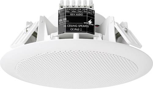 Monacor EDL-156 ELA-Einbaulautsprecher 15W 100V Weiß 1St. Monacor EDL-156 ELA-Einbaulautsprecher 15W 100V Weiß 1St. von Monacor