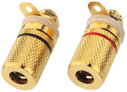 Monacor LS-Klemmen BP-250G 1 Paar von Monacor