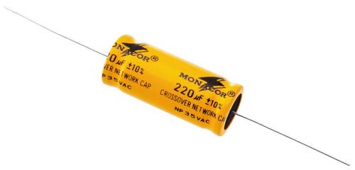Monacor LSC-2200NP Lautsprecher-Kondensator 220 µF von Monacor