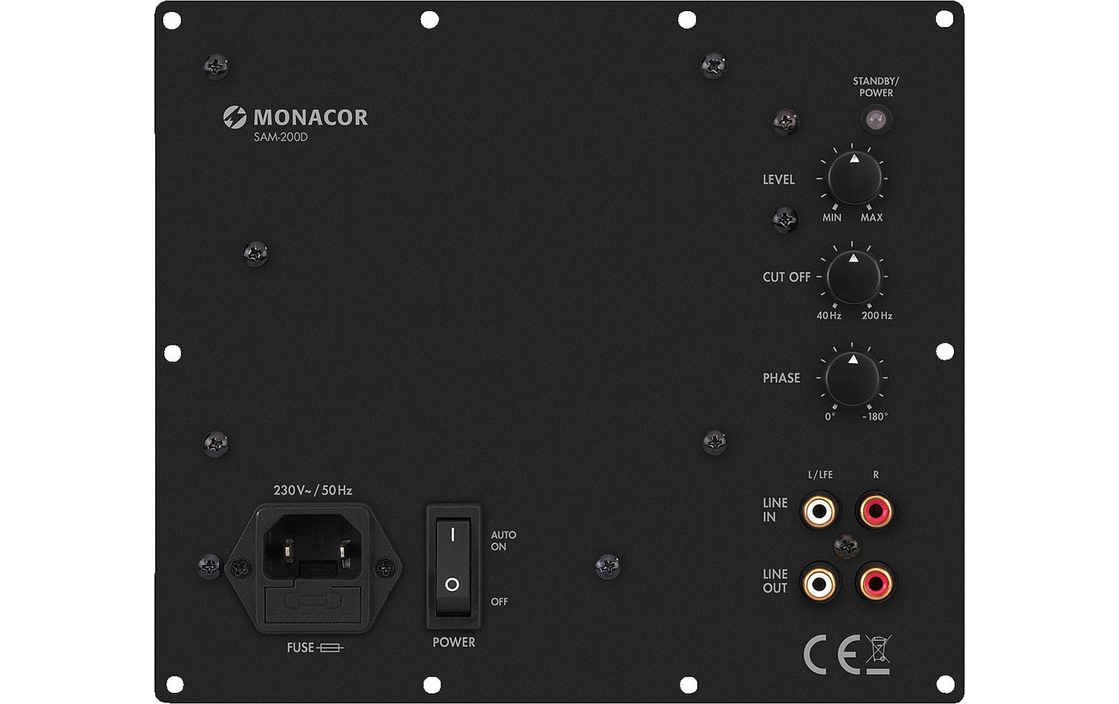 Monacor SAM-200D Digital-Verstärker-Modul von Monacor
