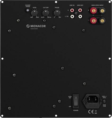 Monacor SAM-500D Einbauverstärkermodul 500W von Monacor