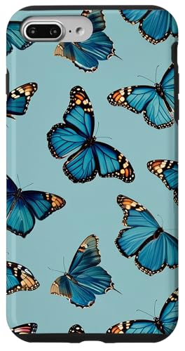 Monarch Butterfly Blau Hülle für iPhone 7 Plus/8 Plus Monarch Butterfly Blau Hülle für iPhone 7 Plus/8 Plus von Monarch Butterflies Accessories