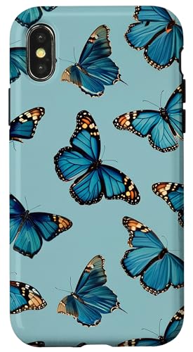 Monarch Butterfly Blau Hülle für iPhone X/XS Monarch Butterfly Blau Hülle für iPhone X/XS von Monarch Butterflies Accessories