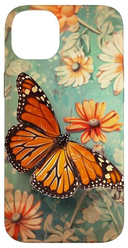 Monarch Schmetterling Floral Hülle für iPhone 14 Plus Monarch Schmetterling Floral Hülle für iPhone 14 Plus von Monarch Butterflies Accessories
