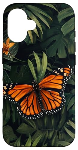 Monarch Schmetterling Monstera Hülle für iPhone 16 Monarch Schmetterling Monstera Hülle für iPhone 16 von Monarch Butterflies Accessories